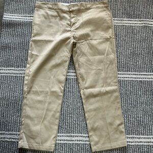 Dickies Men's 42x30  Khaki Chinos 874 Original Fit Flex Ease